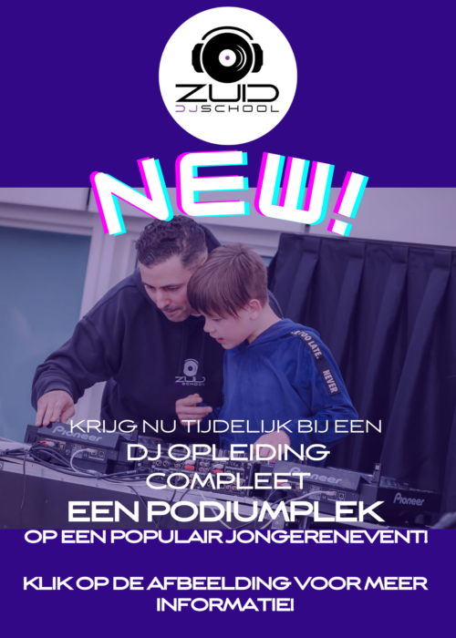 podiumplek bij dj workshop