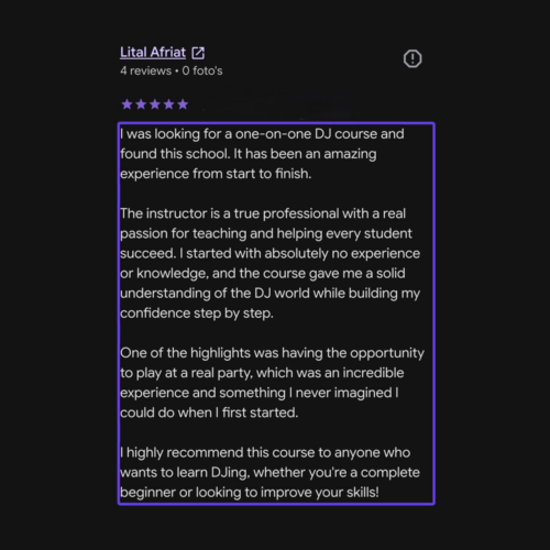 Review DJ opleiding