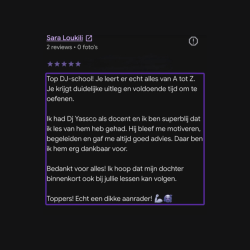 Review DJ opleiding